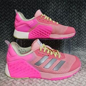 Adidas Dropset 3 Trainer Women's Cross Training Shoes Semi Pink Spark Size 5.5